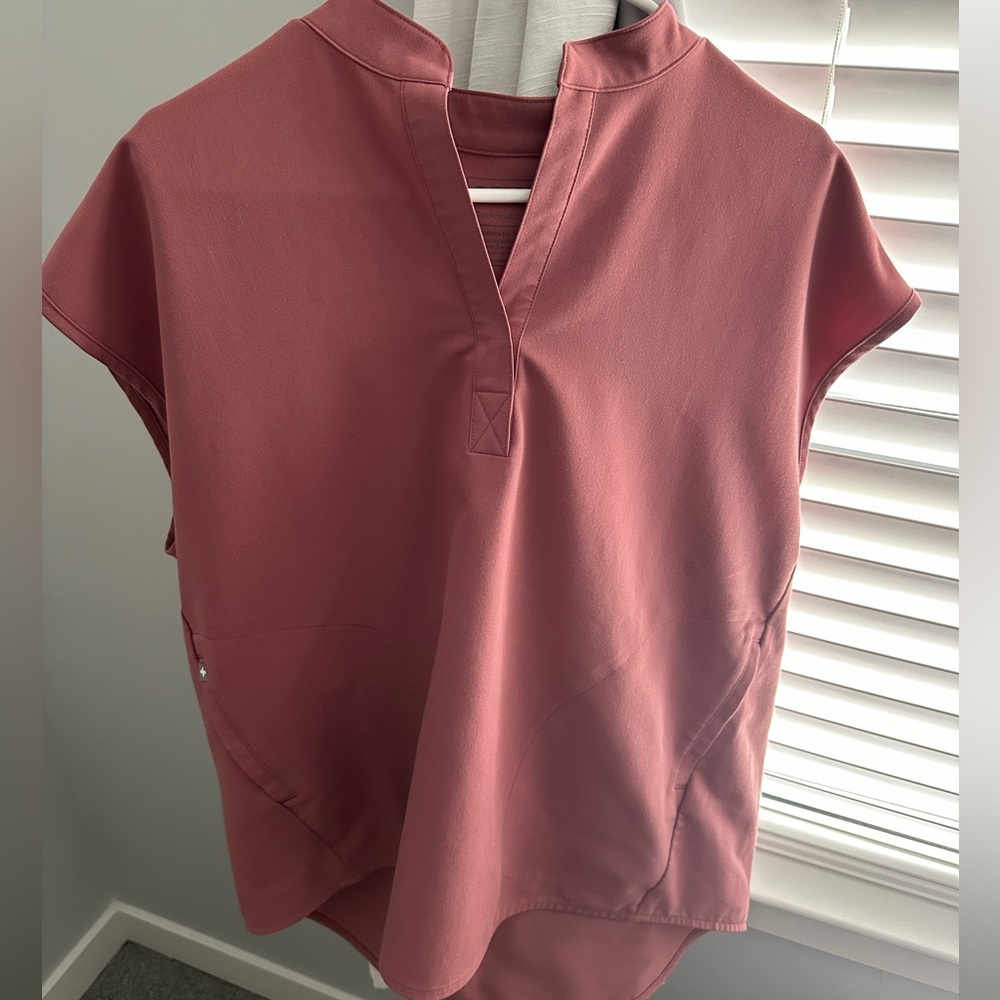 Figs Mauve Set - Rafaela top with Zamora jogger bottoms